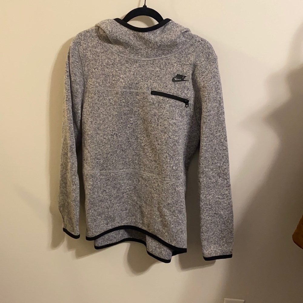 Nike mock neck hoodie